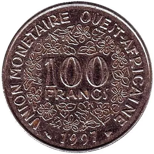 100 франков 1997 [Западная Африка (BCEAO)]