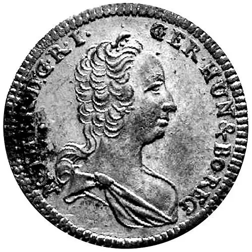 1 крейцер 1747-1748, Мария Терезия - Орел с гербом Штирии [Австрия]