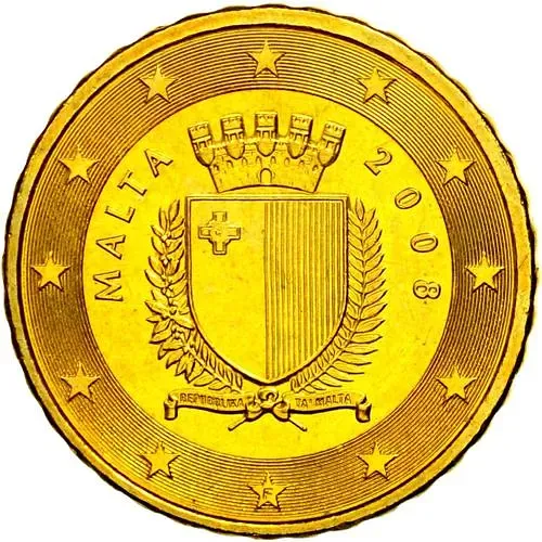 10 евроцентов 2008-2019 [Мальта]