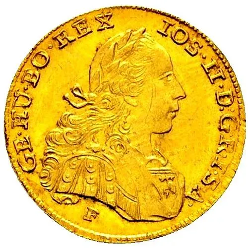 1 дукат 1781-1786, Надпись: ARCH·AUST·D·BU·LO·M·DUX·HET [Австрия]