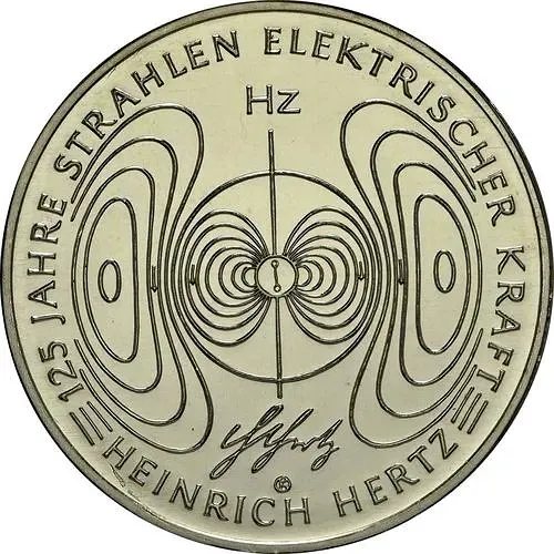10 евро 2013, G, Генрих Герц [Германия]