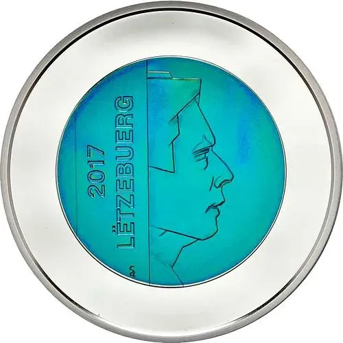 5 евро 2017, замок Юзельданж (Useldange) [Люксембург] Proof