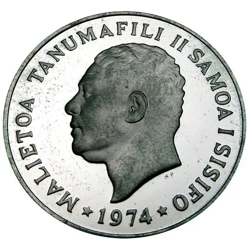 1 тала 1974 [Самоа] Proof