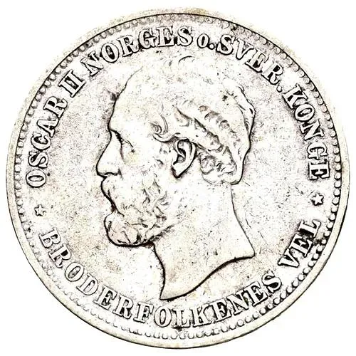 2 кроны 1885 [Норвегия]