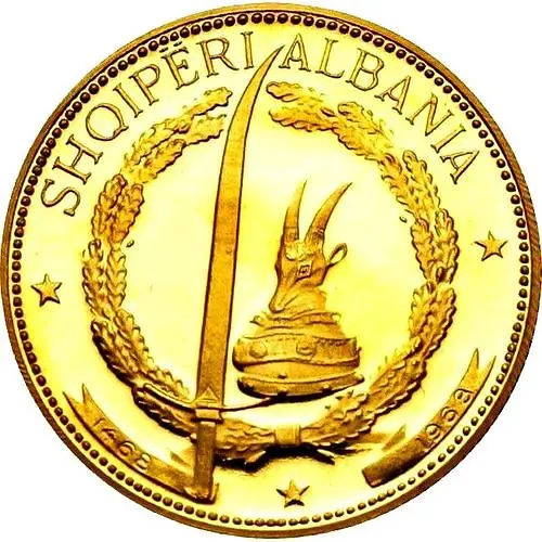 20 леков 1968-1970, 500 лет со дня смерти Скандербега [Албания]