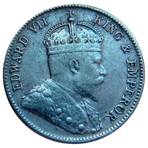 25 центов 1910 [Восточная Африка]