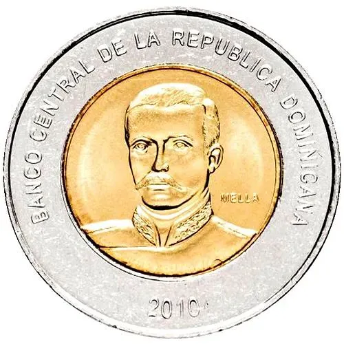 10 песо 2010 [Доминикана / Доминика]