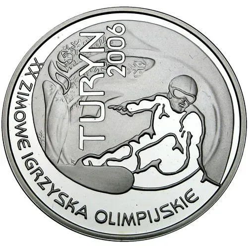 10 злотых 2006, Турин, сноуборд [Польша]