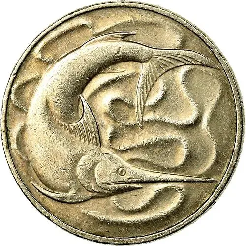 20 центов 1981 [Сингапур]