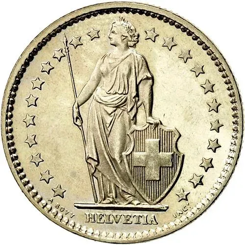 2 франка 1982 [Швейцария]