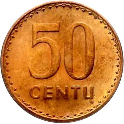 50 центов 1991 [Литва]