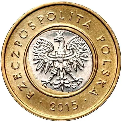 2 злотых 2015 [Польша]