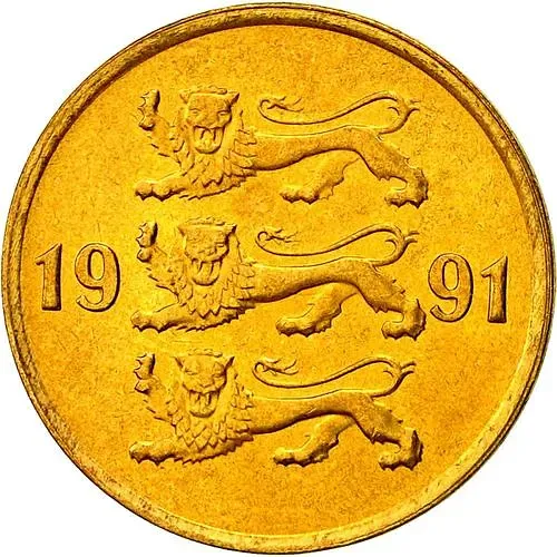 10 сентов 1991 [Эстония]