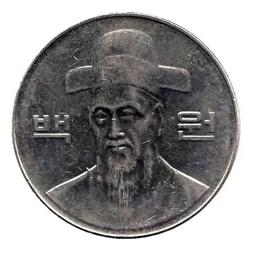 100 вон 2003 [Корея]