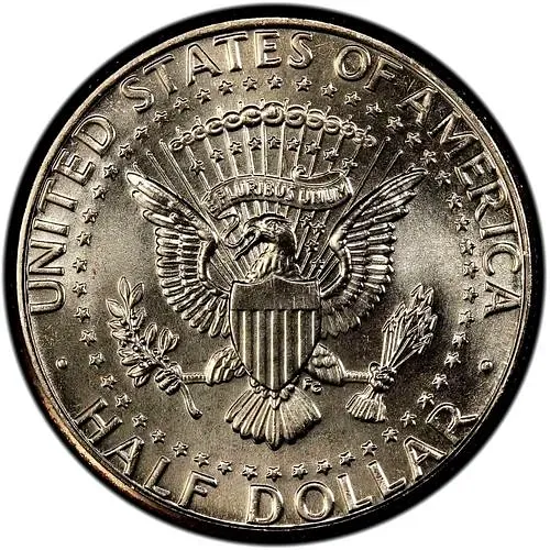 50 центов 1996, D, знак монетного двора "D" - Денвер [США]