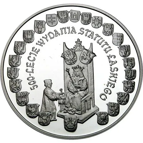 10 злотых 2006, Ян Лаской [Польша] Proof