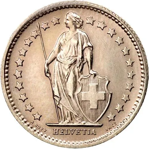 1/2 франка 1970 [Швейцария]