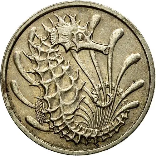 10 центов 1976 [Сингапур]