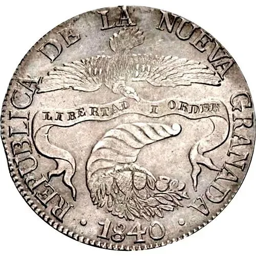 8 реалов 1839-1846 [Колумбия]