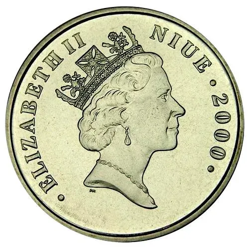 1 доллар 2000, 50 лет комиксу Peanuts [Ниуэ]