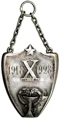 Жетон «В память 10-летия Красной Медицины. 1918-1928 гг.»