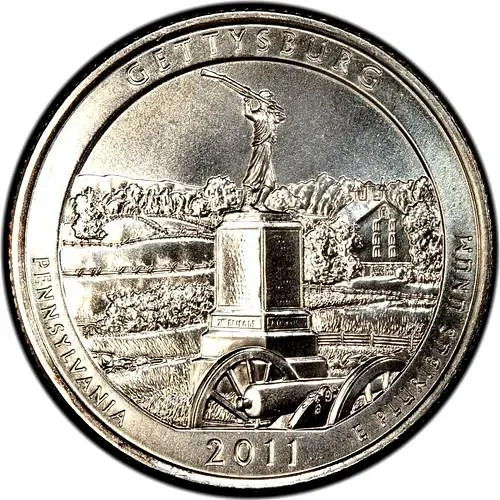 25 Cents 2011, Gettysburg Park [USA]