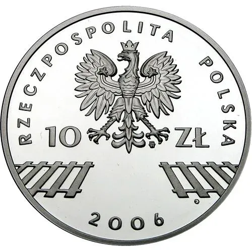 10 злотых 2006, 30 лет протестам [Польша] Proof