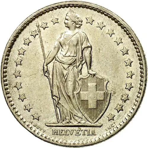 2 франка 1976 [Швейцария]