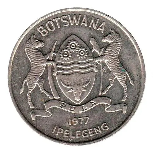50 тхебе 1977 [Ботсвана]
