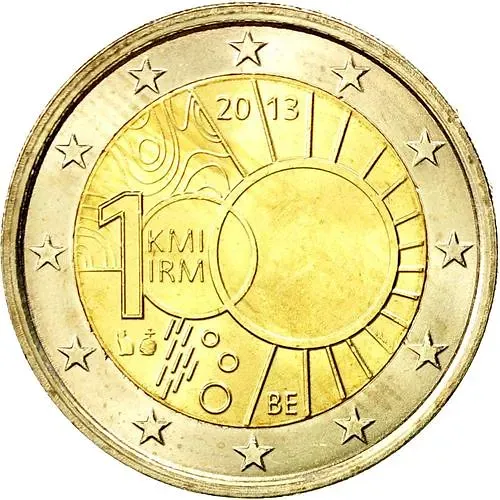 2 евро 2013, метео институт [Бельгия]