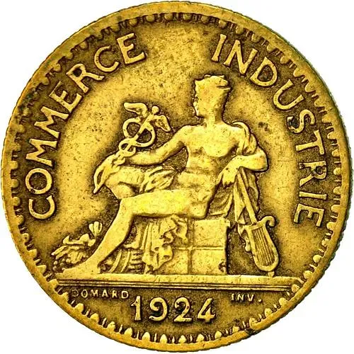 1 франк 1924 [Франция]