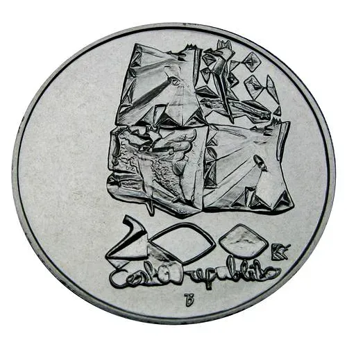 200 крон 1995, 50 лет победе над фашизмом [Чехия]