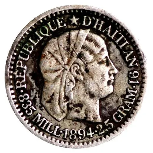 10 сантимов 1894 [Гаити]