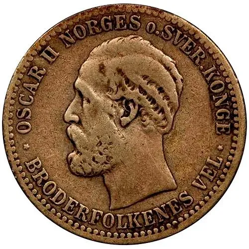 50 эре 1885 [Норвегия]