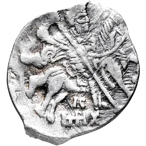 Kopeck of Ivan IV Vasilyevich the Terrible 1547-1584, k/MNKh [Novgorod]