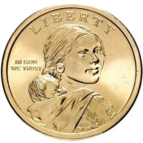 1 доллар 2017, P, Секвойя [США]