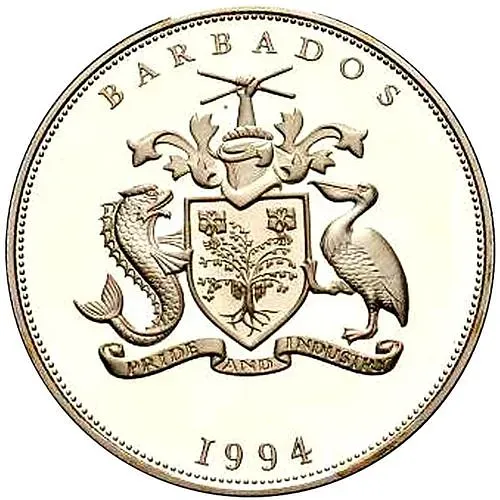 5 долларов 1994, Чемпионат мира по футболу 1994 [Барбадос]