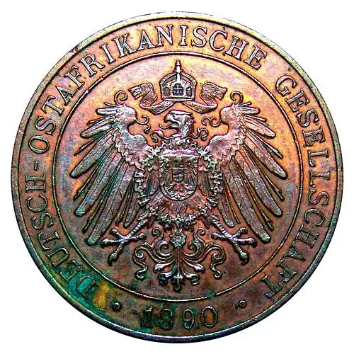 1 пеза 1892 [Германская Восточная Африка]