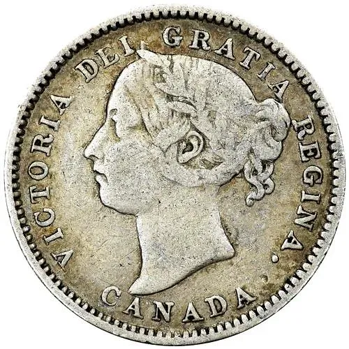 10 центов 1887 [Канада]