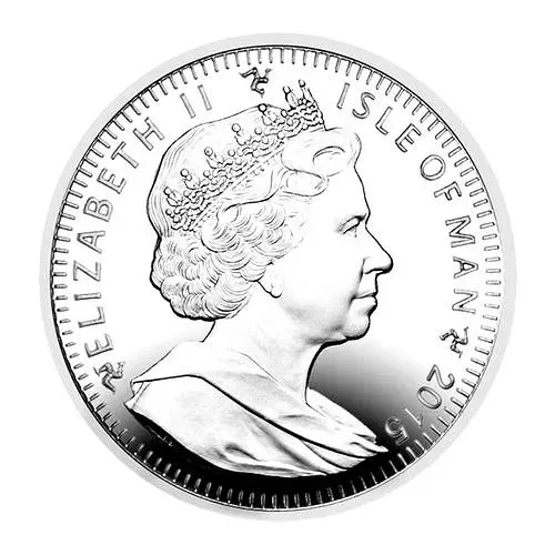 1 крона 2015, Остров Мэн [Остров Мэн]