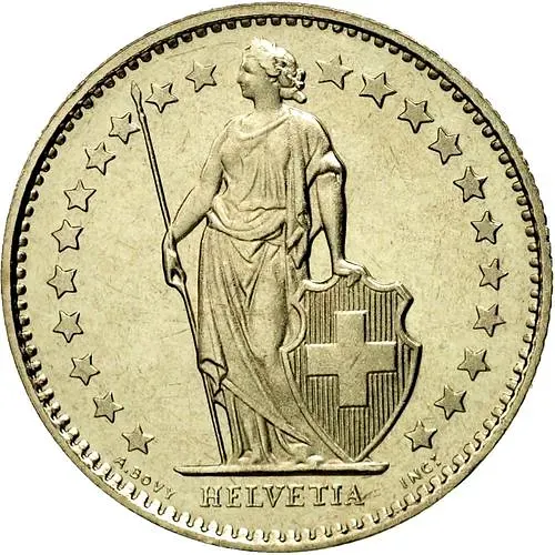 1/2 франка 1982 [Швейцария]