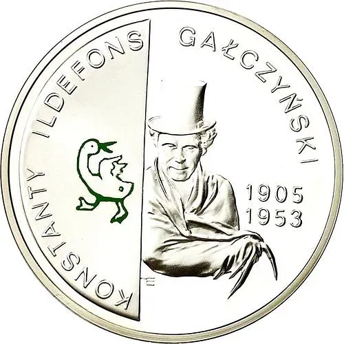 10 злотых 2005, Галчиньский [Польша] Proof