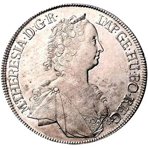 1 талер 1751-1765, Мария Терезия [Австрия]
