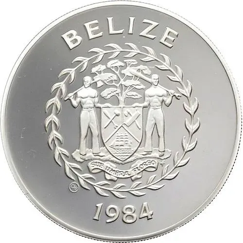 20 долларов 1984, XXIII летние Олимпийские Игры, Лос-Анджелес 1984 [Белиз]