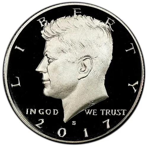 50 центов 2017, S, Kennedy Half Dollar (Кеннеди) [США] Proof