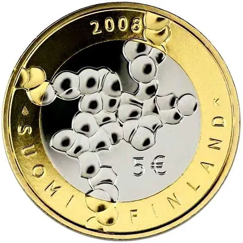 5 евро 2008, академия наук [Финляндия]