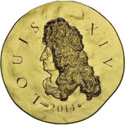 50 евро 2014, Людовик XIV [Франция] Proof