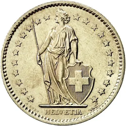 2 франка 1981 [Швейцария]