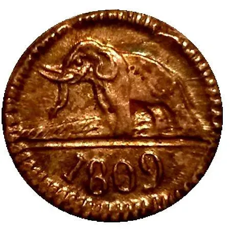 24 стивера 1803-1809 [Шри-Ланка]