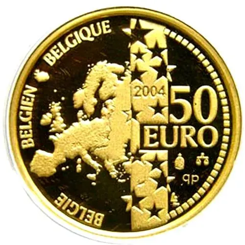 50 евро 2004, Альберт II [Бельгия] Proof